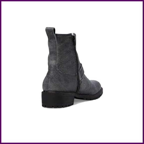 Leather Ankle Booties with Zipper Closure, Size Available - Picture 6 of 6